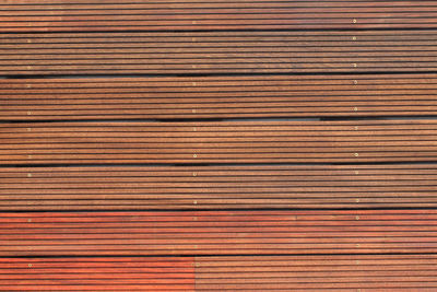 Full frame shot of wooden wall