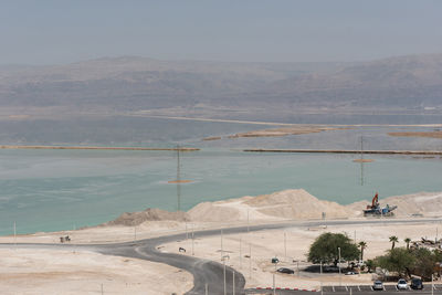 View of road amidst landscape