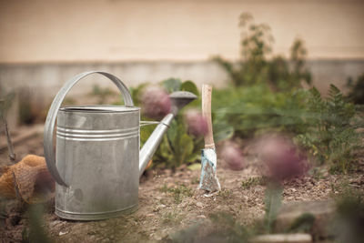 Close-up of drink in glass on table