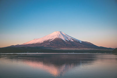 Fuji five lakes at yamanashi, japan