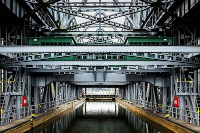 Dock in shipyard