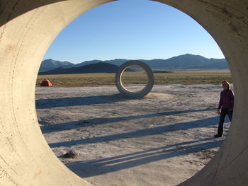 View of landscape against sky