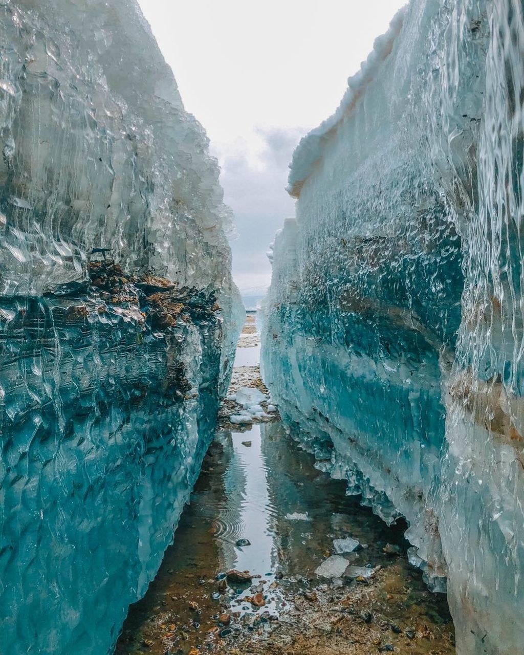 water, day, nature, sea, sky, ice, no people, beach, frozen, cold temperature, outdoors, rock, beauty in nature, winter, tranquility, scenics - nature, rock formation, land, solid, icicle