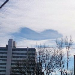 Low angle view of building against sky