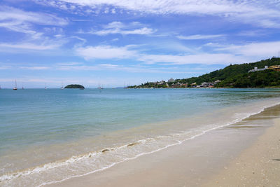 Jurere beach, florianopolis, santa catarina island, brazil