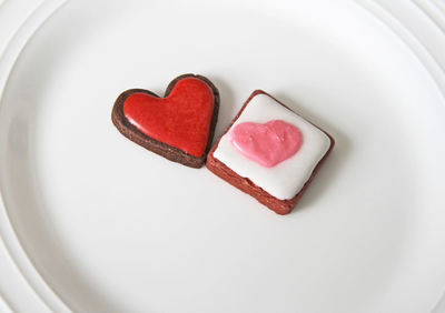 Close-up of dessert in plate