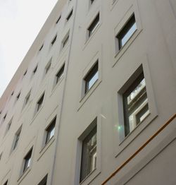 Low angle view of building against sky