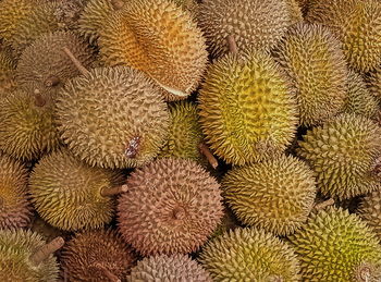 Full frame shot of fruits for sale in market