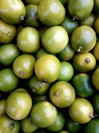 Full frame shot of fruits in market