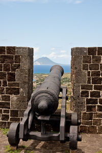 View of fort against the sky