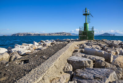 Panoramic view of sea against sky