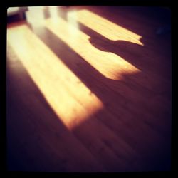 Close-up of wooden plank