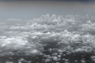 Low angle view of clouds in sky