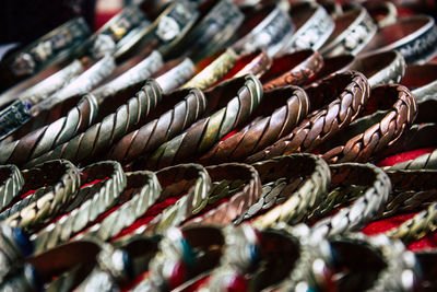 Full frame shot of ropes