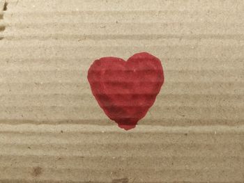 Close-up of heart shape