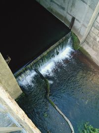 Built structure in water