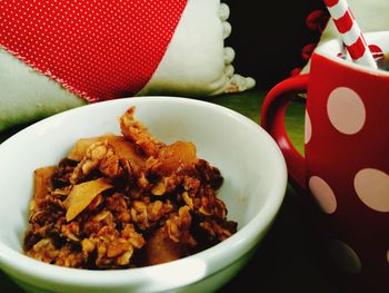 Close-up of food