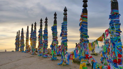 Panoramic view of temple