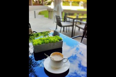 Close-up of coffee cup