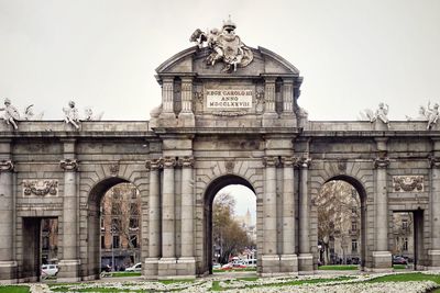 View of historical building against sky