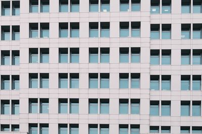 Full frame shot of modern building