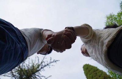 Close-up of hands