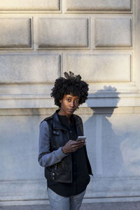 Portrait of a beautiful young woman