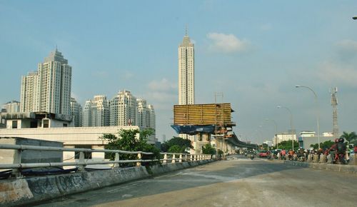 Buildings in city