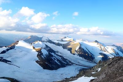 Over 5000m view on the high camp,aconcagua