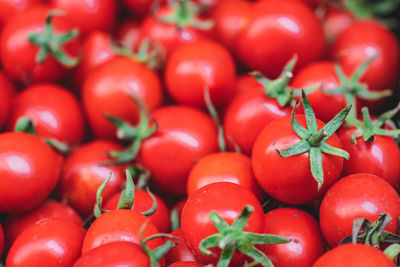 Full frame shot of tomatoes
