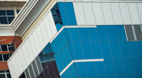 Low angle view of modern building