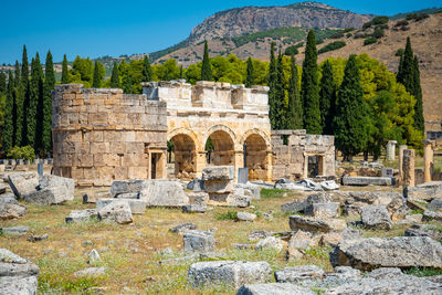 View of historical building