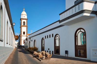 View of church