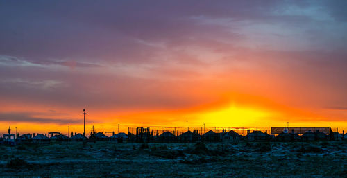 Sunrise in cleveleys