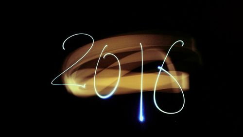 Close-up of object over black background