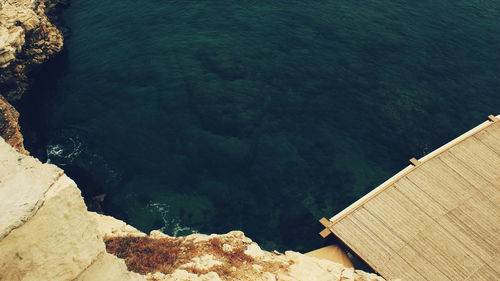 Built structure in water