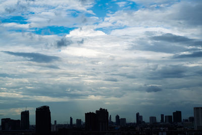 View of cityscape against sky