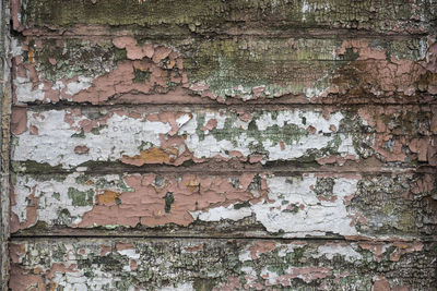 Full frame shot of weathered wall