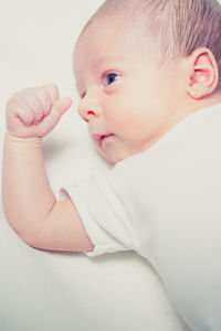 Close-up portrait of baby