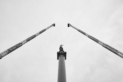 Low angle view of statue