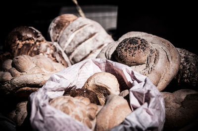 Close-up of bread