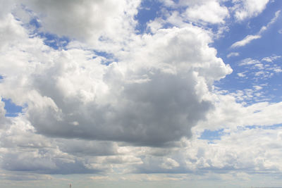 Low angle view of clouds in sky