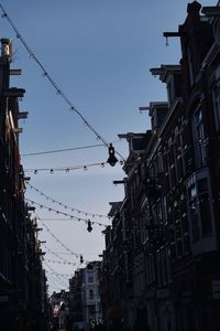 Low angle view of buildings against sky