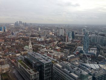 Aerial view of cityscape