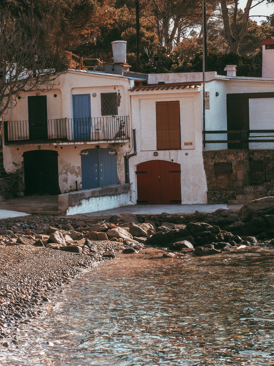 VIEW OF OLD BUILDINGS