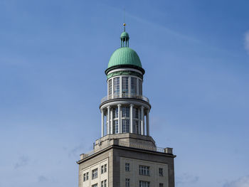 Low angle view of building against sky