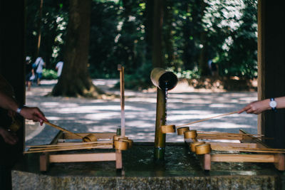 Traditional park in japan