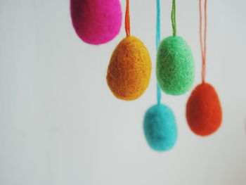 Close-up of multi colored candies