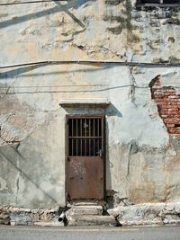 Exterior of old building