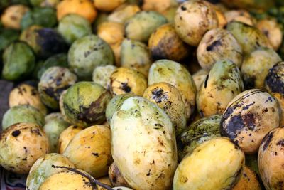 Close-up of vegetables for sale in market